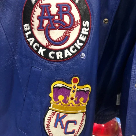 VERY RARE JEFF HAMILTON LEATHER JACKET NEGRO LEAGUE MLB HOLY GRAIL